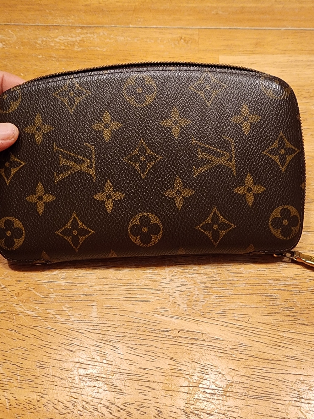 Louis Vuitton Monogram Canvas Geode Organizer Zippy Wallet.